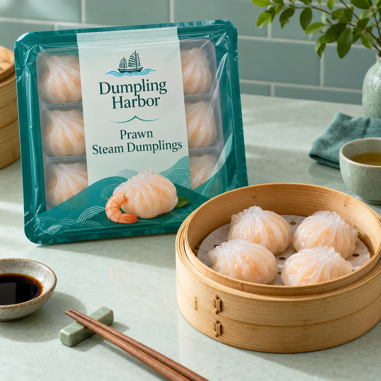 Prawn Steam Dumplings